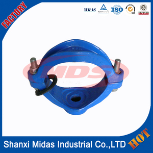 ISO2531 hierro dúctil 4 pulgadas tubo de sillín abrazadera para tubería de hierro dúctil di - Product Image 1