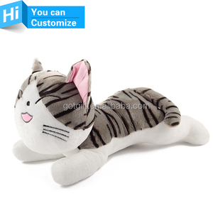 Personalizzato Grande <span class=keywords><strong>Peluche</strong></span> Formaggio Gatto Gigante Grande Farcito Morbido <span class=keywords><strong>Peluche</strong></span> Bambola Cuscino - Product Image 2