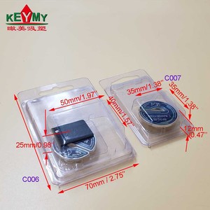 บัตรพลาสติกแบบฝาพับที่กำหนดเองสำหรับโลหะ Rpdocuts ในเซินเจิ้นบรรจุภัณฑ์บัตรตุ่ม PVC - Product Image 3
