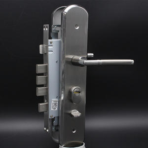 An Ninh Cửa Trước Ổ Khóa Với Brass Euro Hồ Sơ Xi Lanh Trong Satin Kết Thúc - Product Image 2