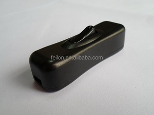 Black/white/transparent 304 Type Cord <strong>Inline</strong> <strong>Switch</strong> for Lamp and Power on off Control - Product Image 3