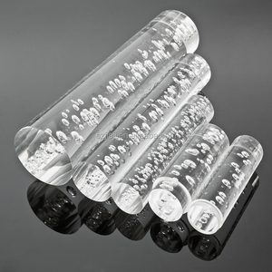 decoration acrylic water bubble column aquarium tubes/rod