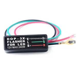 Universal 12V Motorcycle LED Indicator Blinker Turn signal Light Flasher