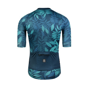 Design tendance Frondes Vert <span class=keywords><strong>Personnalisé</strong></span> <span class=keywords><strong>Descente</strong></span> <span class=keywords><strong>Vtt</strong></span> <span class=keywords><strong>Maillot</strong></span> de Cyclisme pour Homme - Product Image 2