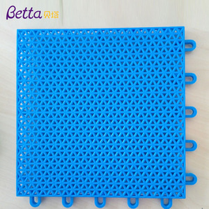 De verrouillage en plastique pp sport carreaux de sol grille, <span class=keywords><strong>roller</strong></span> plancher - Product Image 1