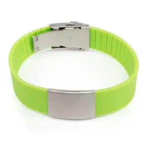 Wholesale silicone bracelet customized logo bracelet,Flex monitoring silicone wristband,feedback silicone wristband