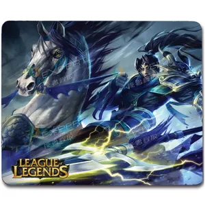 League Of Legends Matras Permainan Kartu MTG, Alas Bermain Karet untuk Bermain Kartu