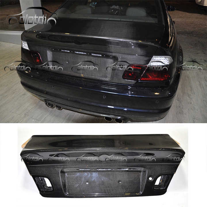 CSL Style Carbon Fiber Rear Spoiler for BMW E46 M3
