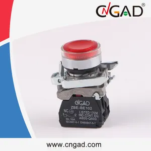 XB4-BW3462 CNGAD red Double Button Neon lamp 6.3V-220V push button switch