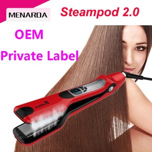 MAGIE <span class=keywords><strong>STEAMPOD</strong></span> 2.0 <span class=keywords><strong>professionnel</strong></span> en céramique LCD rapide vapeur fer plat - Product Image 1
