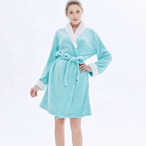Las mujeres <span class=keywords><strong>maduras</strong></span> de invierno gruesa Albornoz de la longitud de la rodilla de las mujeres - Product Image 5