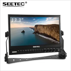 Seetec IPS 1920x1080 alumínio caso projeto Pro Transmissão 13 polegadas LCD Monitor