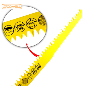 SCOWELL 9 inç 5TPI evrensel şaft pistonlu testere bıçakları ahşap kesme ST-S1531L tarifi Sabre budama için testere bıçakları - Product Image 4