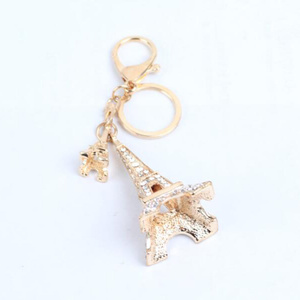<span class=keywords><strong>LLavero</strong></span> de metal personalizado, 3d <span class=keywords><strong>Torre</strong></span> <span class=keywords><strong>Eiffel</strong></span>, recuerdo de Francia - Product Image 3