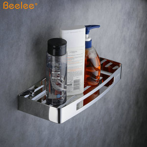 Beelee BA9287C Metal Stainless Steel 304 Wall Mounted <strong>Bath</strong> Shower Rack Bathroom <strong>Shelves</strong> - Product Image 3