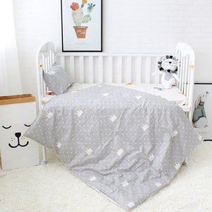 Parure de <span class=keywords><strong>lit</strong></span> avec pare-choc et drap, ensemble de literie 100% coton, haute qualité, pour bébé, literie pour enfants, dessin animé, 3 pièces - Product Image 3