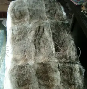 Very Soft Natural Color 100% Rabbit Skin Rabbit Fur