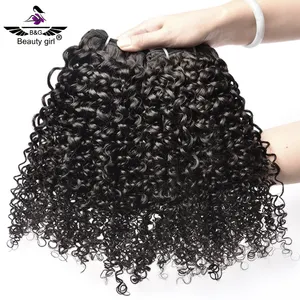Wholesale indonesia human hair Top Quality Afro Jerry Curl Bulk Hair weave Raw Virgin Unprocessed indian human hair india