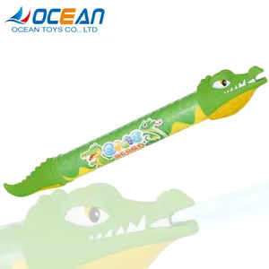 Wholesale 12pcs lovely cartoon snake shape toy water guns kids with low price