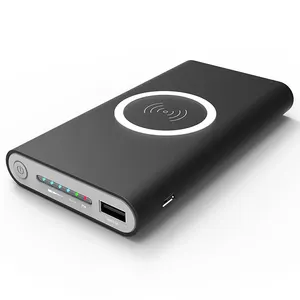 Hotsale hot sale product 20000mah qi wireless power bank 10000mah fast charger 10W/7.5W qi wireless charging power bank