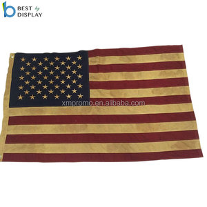Tùy Chỉnh Cờ 100% Chất Liệu Bông USA Trà nhuộm American Cờ - Product Image 1