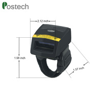 Escáner de Código de Barras Portátil para Dedo Compatible con iOS y Android con Terminal de Datos Montado en el Brazo, en Stock, Clasificación IP64