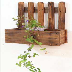 Support mural en <span class=keywords><strong>bois</strong></span> pour plantes, pot de fleurs, <span class=keywords><strong>étagère</strong></span>, porte-<span class=keywords><strong>plante</strong></span>, décoration intérieure et extérieure, salon, balcon, <span class=keywords><strong>étagère</strong></span> de présentation - Product Image 6