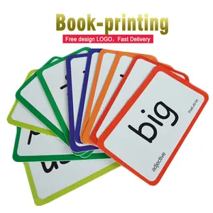 Creador de Tarjetas de Estudio de Inglés con Diseño Personalizado Educativo, Tarjetas de Inglés <span class=keywords><strong>para</strong></span> Niños y Bebés - Product Image 1
