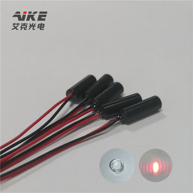 AIKE 5mm Diameter 635nm Red Mini Dot Laser Diode Module for Gun Sight