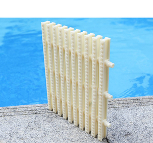 नई डिजाइन स्विमिंग पूल प्लास्टिक ABS अतिप्रवाह झंझरी दौर ग्रिल ग्रेट्स - Product Image 1