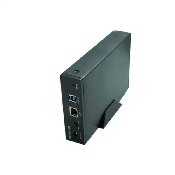 Casing Eksternal 3.5 "USB 3.0, Penutup Casing Eksternal SATA/IDE Eksternal Aluminium Hitam