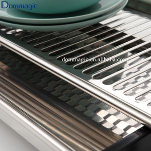 <span class=keywords><strong>Scolapiatti</strong></span> a 2 Ripiani in Acciaio Inox per Armadio da <span class=keywords><strong>Cucina</strong></span> Montaggio a Parete - Product Image 4