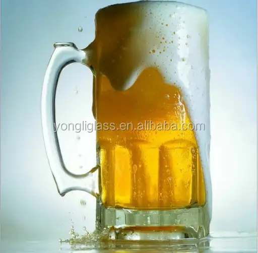 1 lettiera di birra tazza di vetro, fai da te stampa di grande tazza di vetro di birra, coppa del mondo di vetro di birra