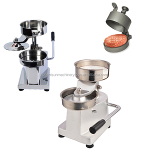 Prensa de hamburguesas de acero inoxidable, máquina para hacer moldes, 100/130/150mm - Product Image 1