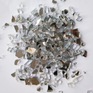 Pietre di Vetro Colorate Riflettenti da 1/2 Pollice per Caminetto, Vetro Temperato per Braciere <span class=keywords><strong>a</strong></span> <span class=keywords><strong>Gas</strong></span>, Ecologico e ad Alta Resistenza per Esterni - Product Image 1