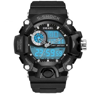 Uomini Quarzo Orologi <span class=keywords><strong>Da</strong></span> <span class=keywords><strong>Polso</strong></span> 304 Posteriore In Acciaio LED Digital Light Sport Watch - Product Image 5