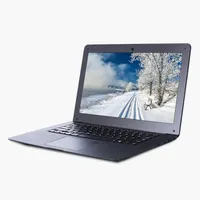 Ultrabook 14 Inci Murah dengan 4G RAM 64G ROM Intel Atom X5-Z8300 Quad Core 1.44Ghz Sistem Windows10 Laptop WIFI