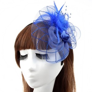طوق رأس مزين بالريش لحفلات الزفاف على الموضة - Product Image 6