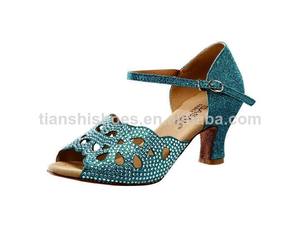 nuevo 2014 lase de diamantes de imitación de corte a cabo mujer latina de salón de <span class=keywords><strong>baile</strong></span> <span class=keywords><strong>zapatos</strong></span> de <span class=keywords><strong>baile</strong></span> 3 colores - Product Image 3