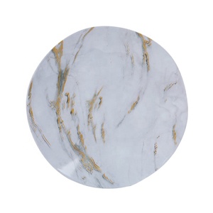 Nouveau design <span class=keywords><strong>vaisselle</strong></span> incassable 12 pièces ensemble de dîner en mélamine de <span class=keywords><strong>marbre</strong></span> - Product Image 2