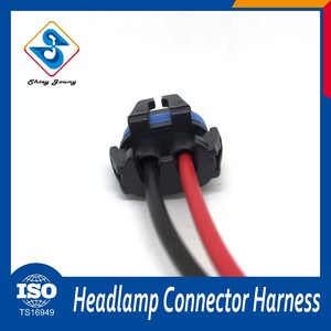 Iso 9001 portalámparas coche 2 pin hombre mujer impermeable conector del arnés de cableado - Product Image 2