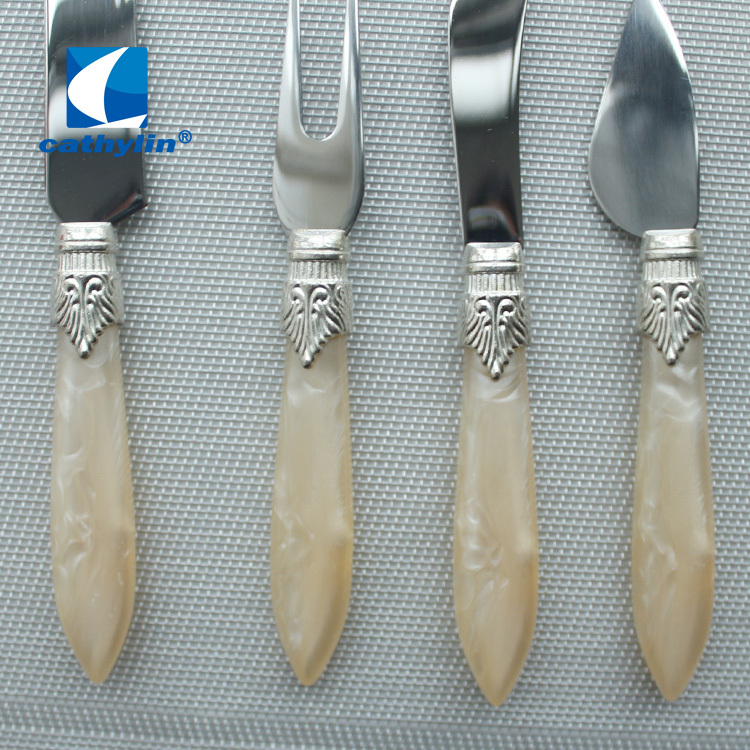 Cathylin Stainless Steel Cake Cutter Server With Plastic Handle Wedding Cake Knife And Server Set Cheese Tool