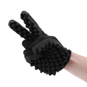 Guantes de esponja trenzada con forma de Fir Afro, cepillo de rizos, herramienta para trenzar el pelo - Product Image 4