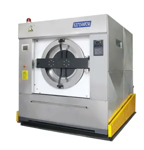 Máquina de lavar industrial automática de grande capacidade, 100kg