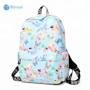 Mochila de impressão personalizada com logotipo, mochila de alta qualidade para bolsa escolar com impressão personalizada