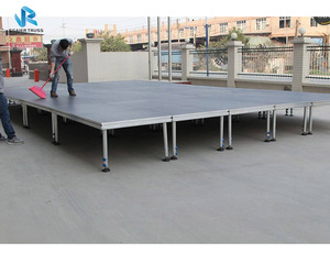 Plataforma de Escenario Portátil de Aluminio para Bodas, Escenario Desplegable al por Mayor - Product Image 1