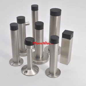 Stainless Steel and <strong>Rubber</strong> <strong>Door</strong> <strong>Door</strong> Stopper <strong>Stops</strong> - Product Image 1