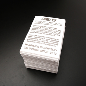 Sew On Thương Hiệu Tùy Chỉnh Logo In Màu Tyvek Quần Áo Chăm Sóc Thẻ Nhãn Cho May Mặc - Product Image 4