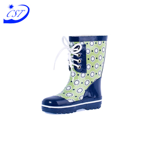 Venta superior niños niño chica goma proveedor niños Botas de <span class=keywords><strong>lluvia</strong></span> poncho - Product Image 3
