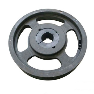 Demir döküm <span class=keywords><strong>V</strong></span> kayışlı kasnak tekerlek tarım için - Product Image 1